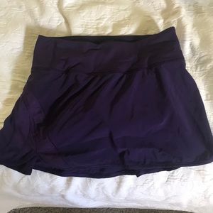 Purple lululemon skirt